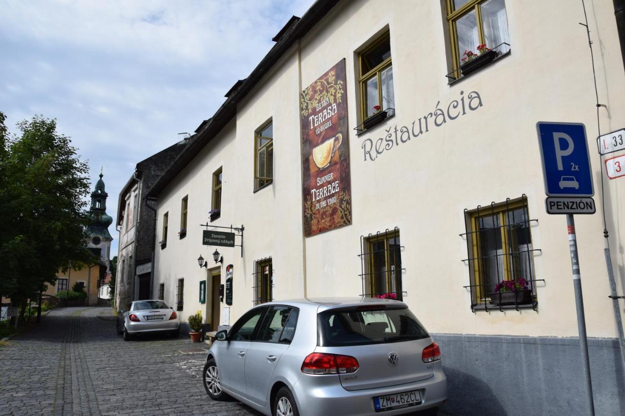 Penzion Prijemny Oddych Banská Štiavnica Dış mekan fotoğraf