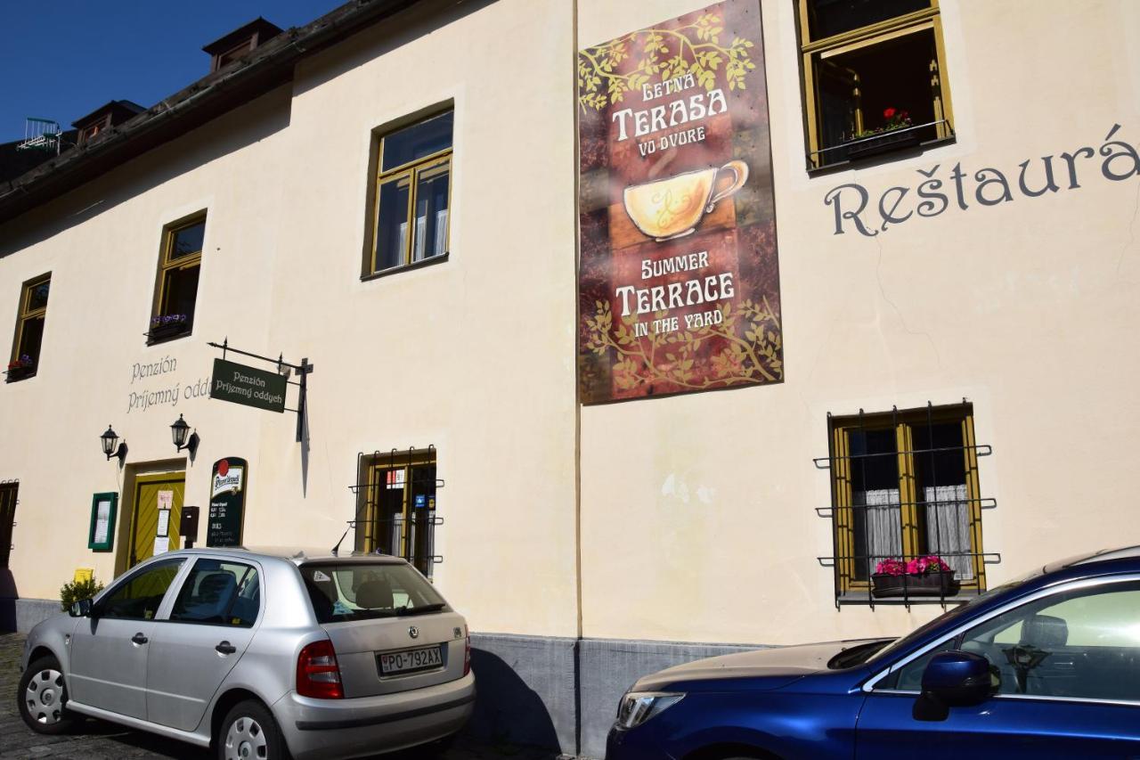 Penzion Prijemny Oddych Banská Štiavnica Dış mekan fotoğraf