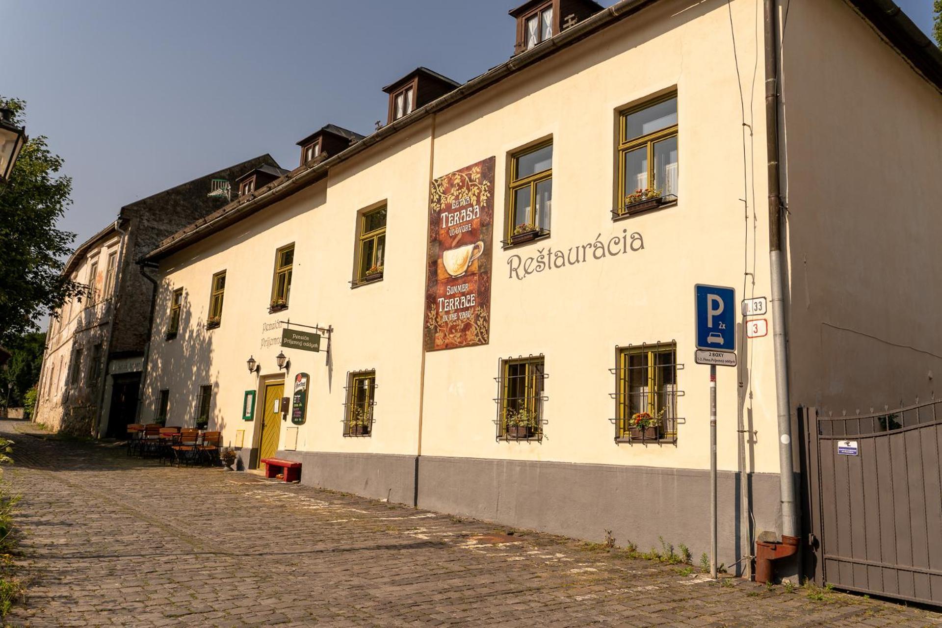 Penzion Prijemny Oddych Banská Štiavnica Dış mekan fotoğraf